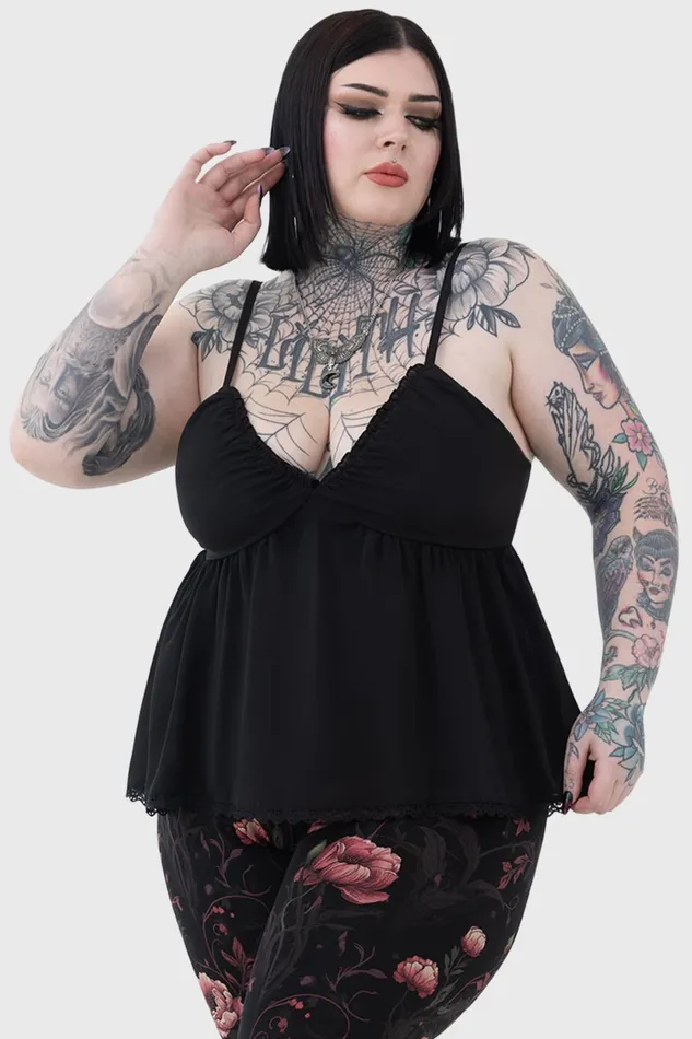 Killstar Basics Women Bitter Soul Cami Top