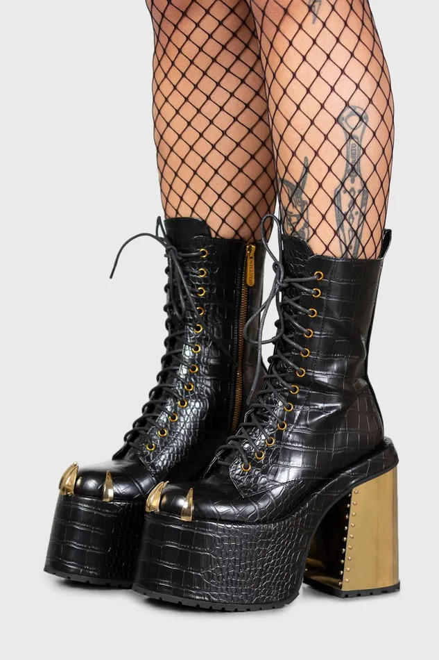 Killstar Boots Women Repetilia Boots