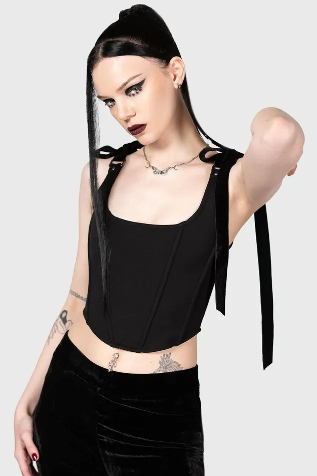 Killstar Corsets Women Flora Corset Top