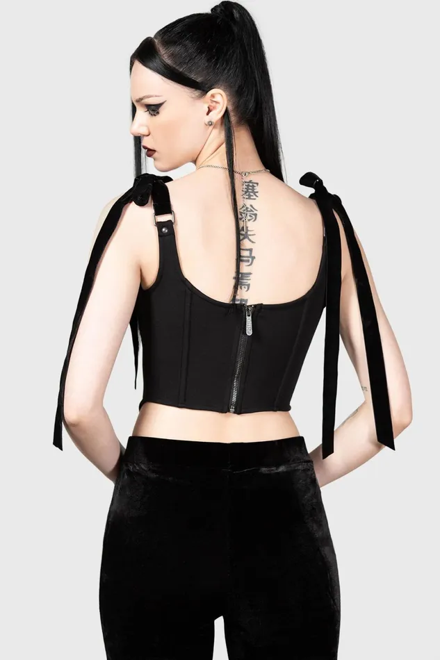 Killstar Corsets Women Flora Corset Top