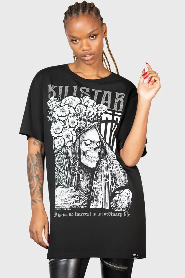 Killstar Graphic Tops Men Afterdark TShirt
