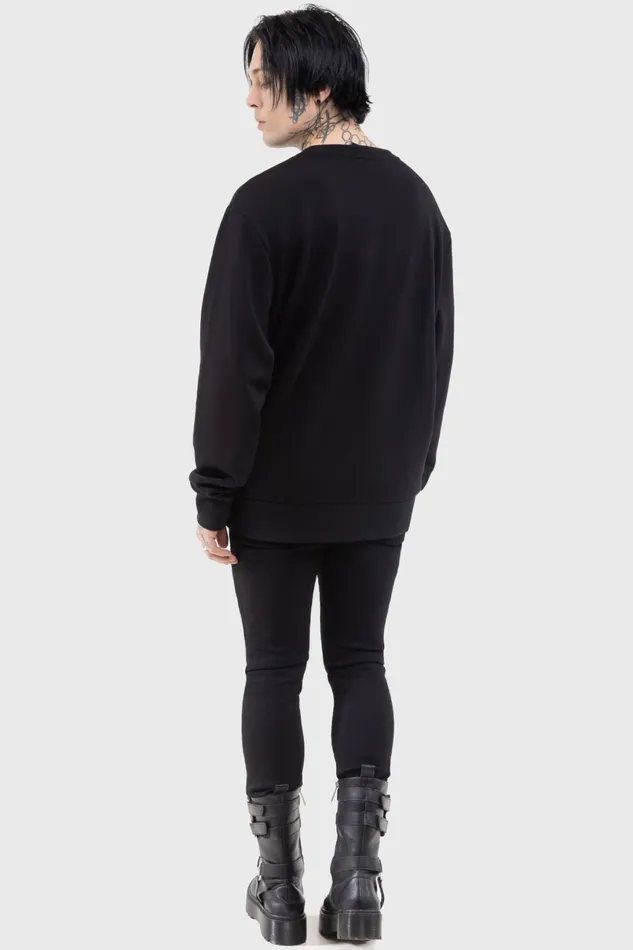 Killstar Graphic Tops Men Most Wanted Sweatshirt