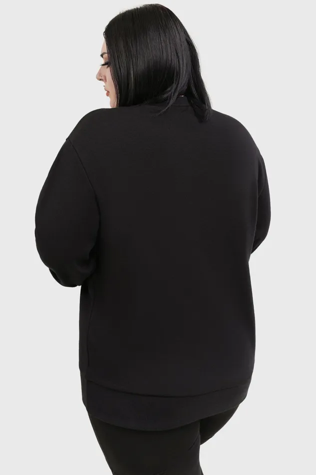Killstar Graphic Tops Men Most Wanted Sweatshirt