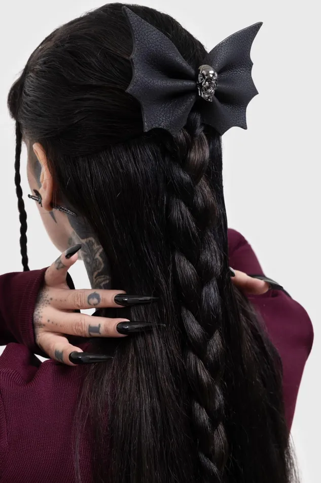 Killstar Hair Accessories Women Eye Bat Skull Barrette
