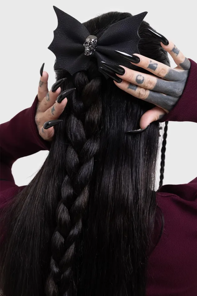 Killstar Hair Accessories Women Eye Bat Skull Barrette