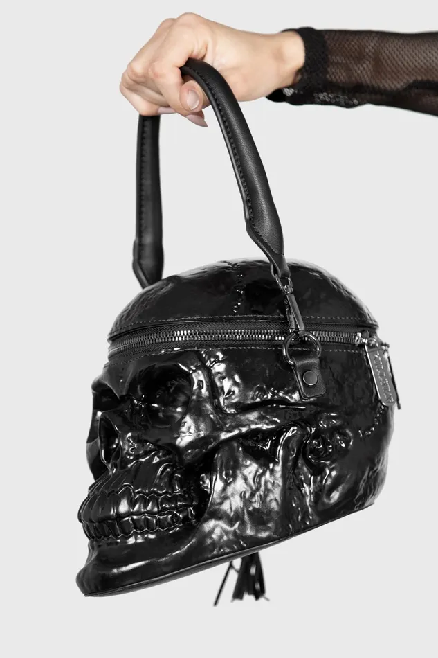 Killstar Handbags Women Grave Digger Skull Handbag B