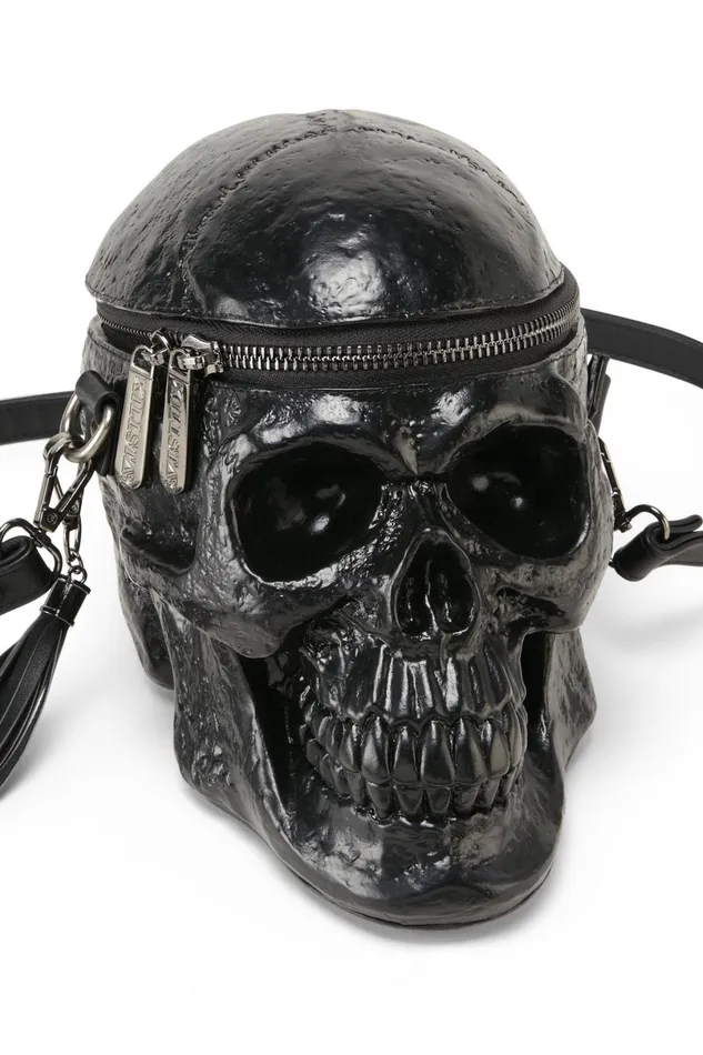 Killstar Handbags Women Grave Digger Skull Handbag B