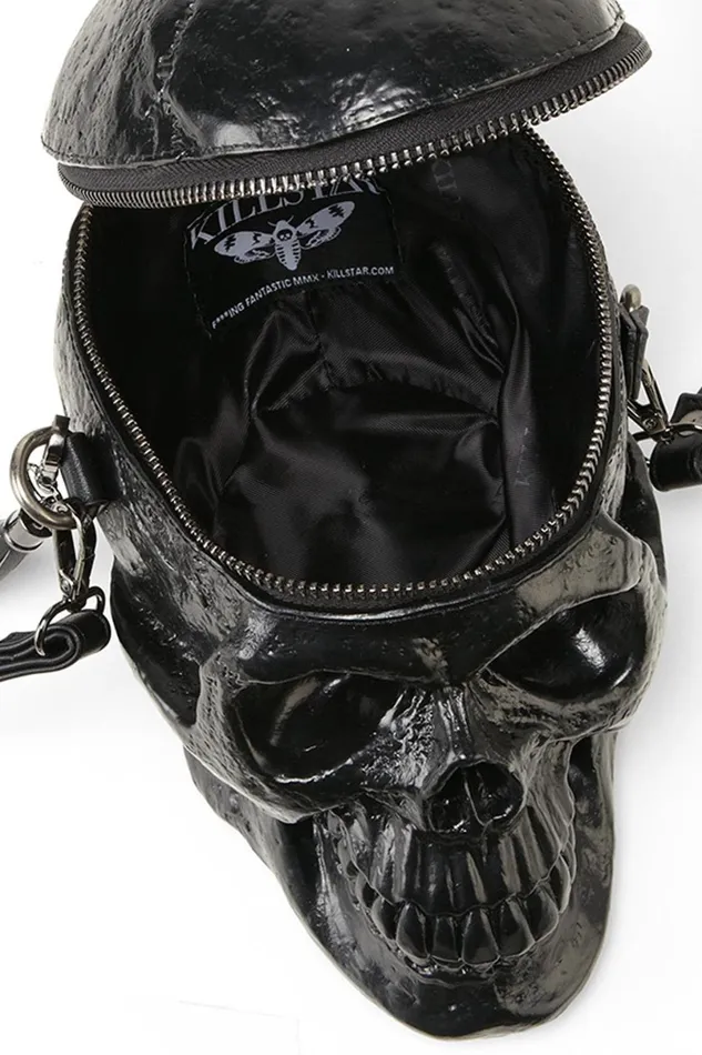 Killstar Handbags Women Grave Digger Skull Handbag B