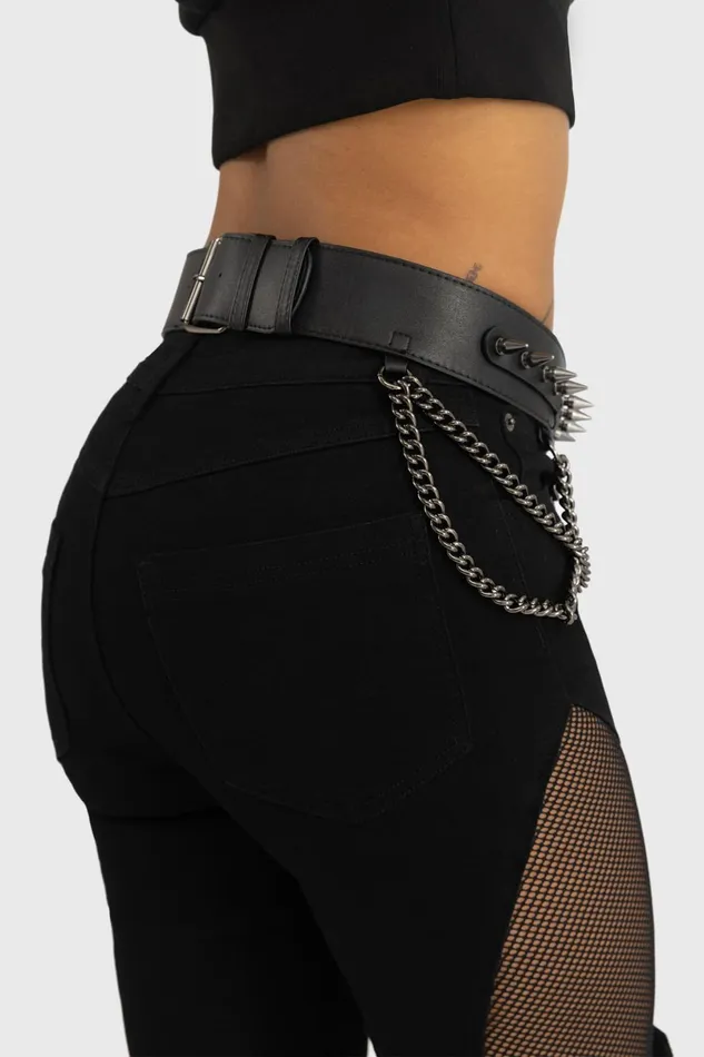 Killstar Harnesses and Belts Women Restless Moon Belt