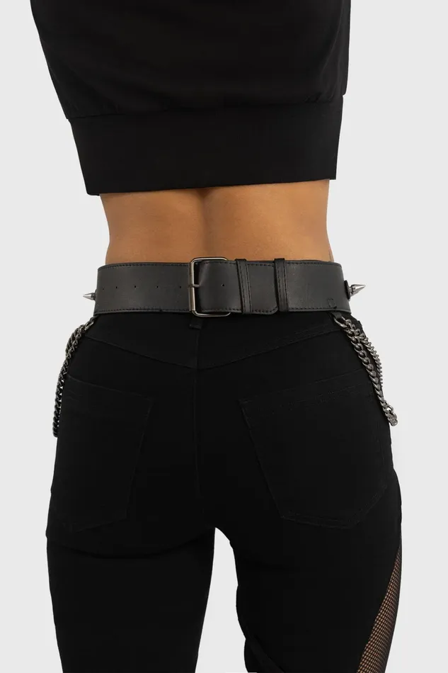 Killstar Harnesses and Belts Women Restless Moon Belt