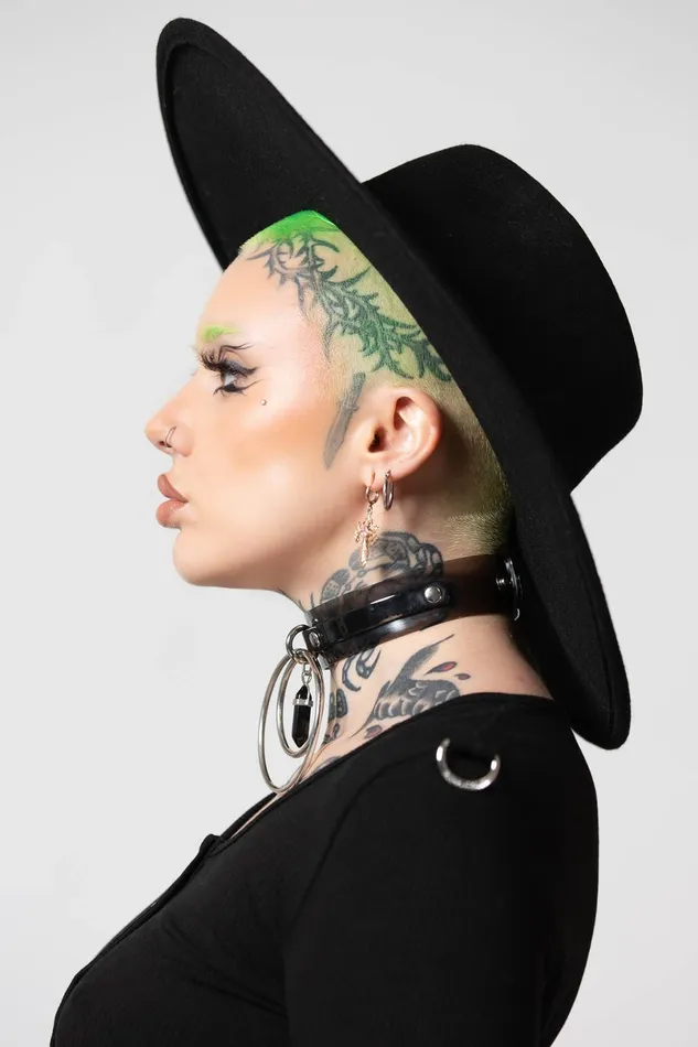 Killstar Hats and Headbands Women Witch Brim Hat B