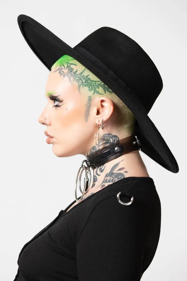 Killstar Hats and Headbands Women Witch Brim Hat B