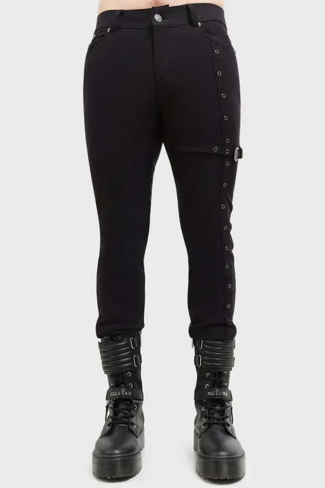 Killstar Jeans and Trousers Men Kane039s Crucifix Trousers