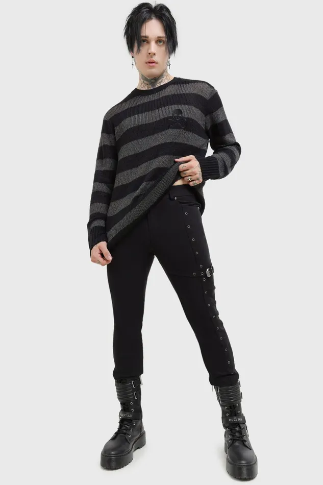 Killstar Jeans and Trousers Men Kane039s Crucifix Trousers