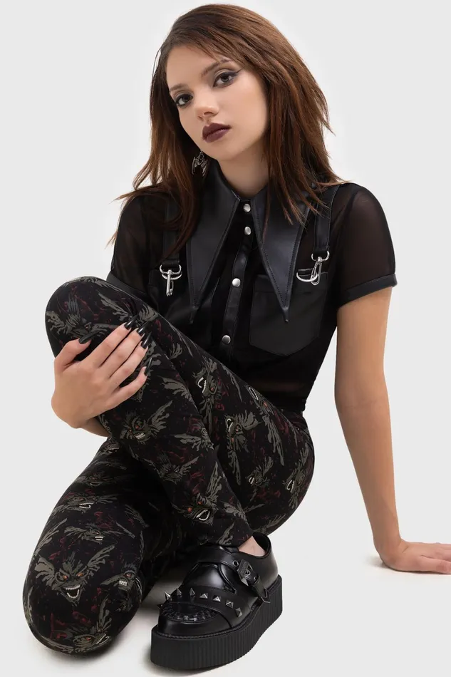 Killstar Leggings Women Gremlins After Midnight Leggings