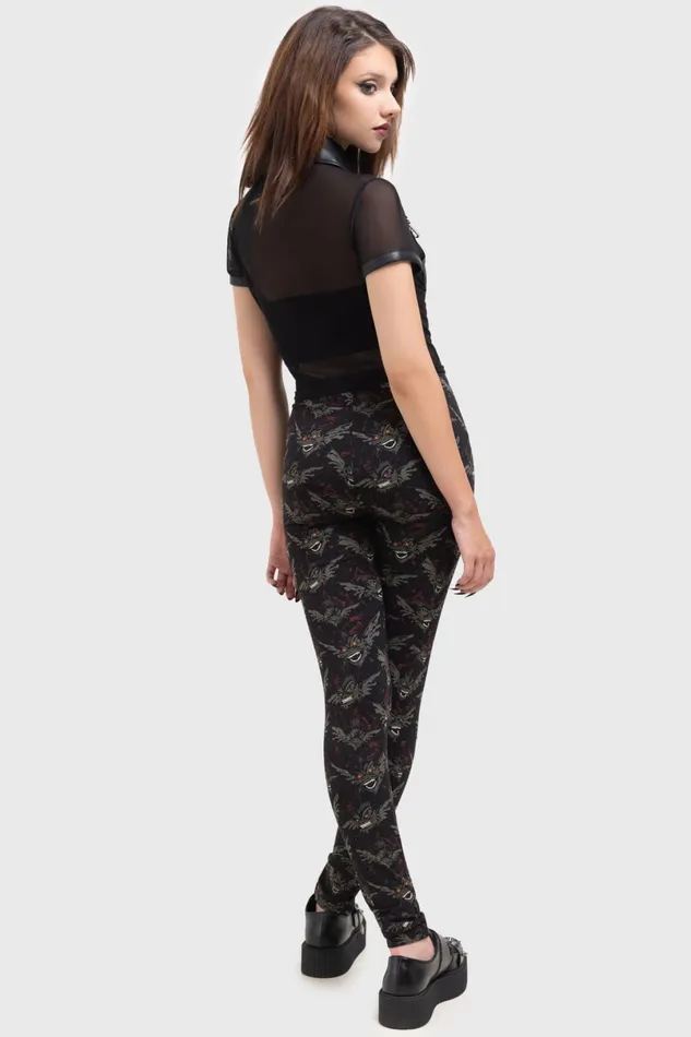 Killstar Leggings Women Gremlins After Midnight Leggings
