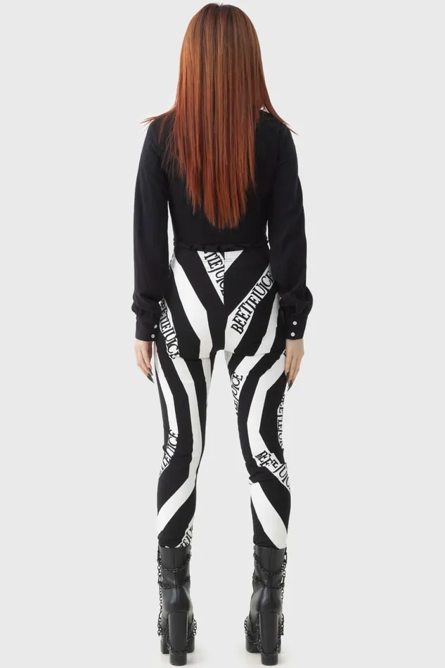 Killstar Leggings Women Vertigo Spiral Leggings