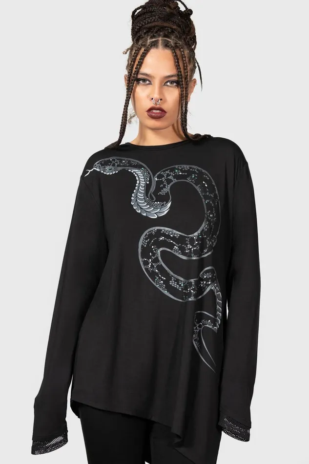 Killstar Long Sleeves Men Aniliidae Top