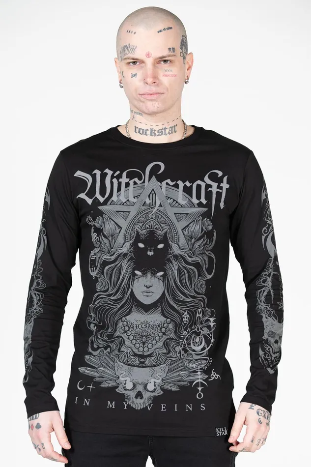 Killstar Long Sleeves Men Witching Long Sleeve Top