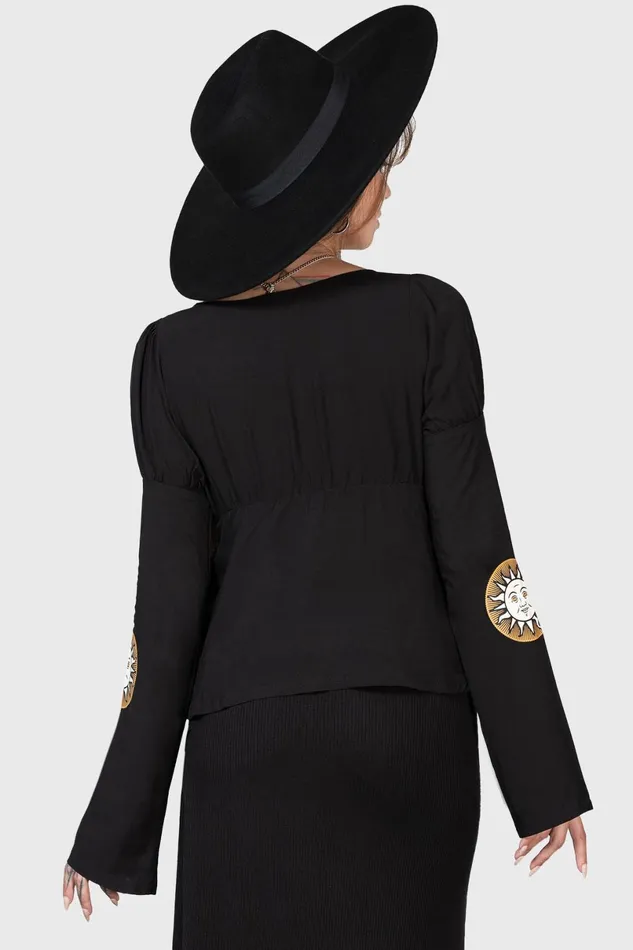 Killstar Long Sleeves Women Evil039s Harvest Top