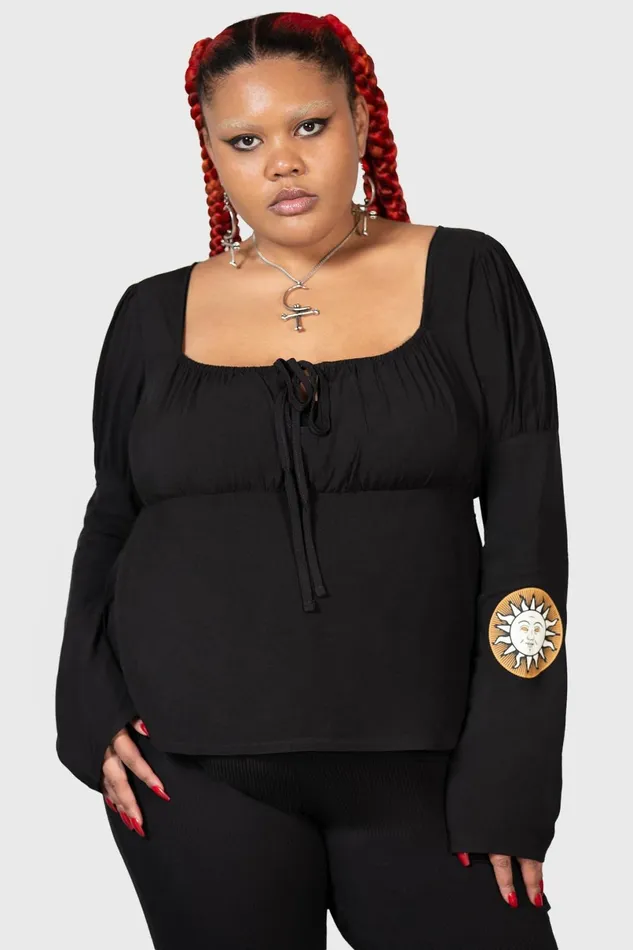 Killstar Long Sleeves Women Evil039s Harvest Top