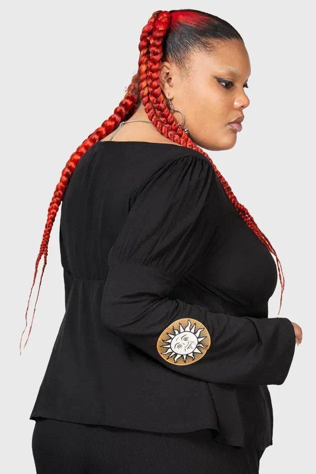 Killstar Long Sleeves Women Evil039s Harvest Top