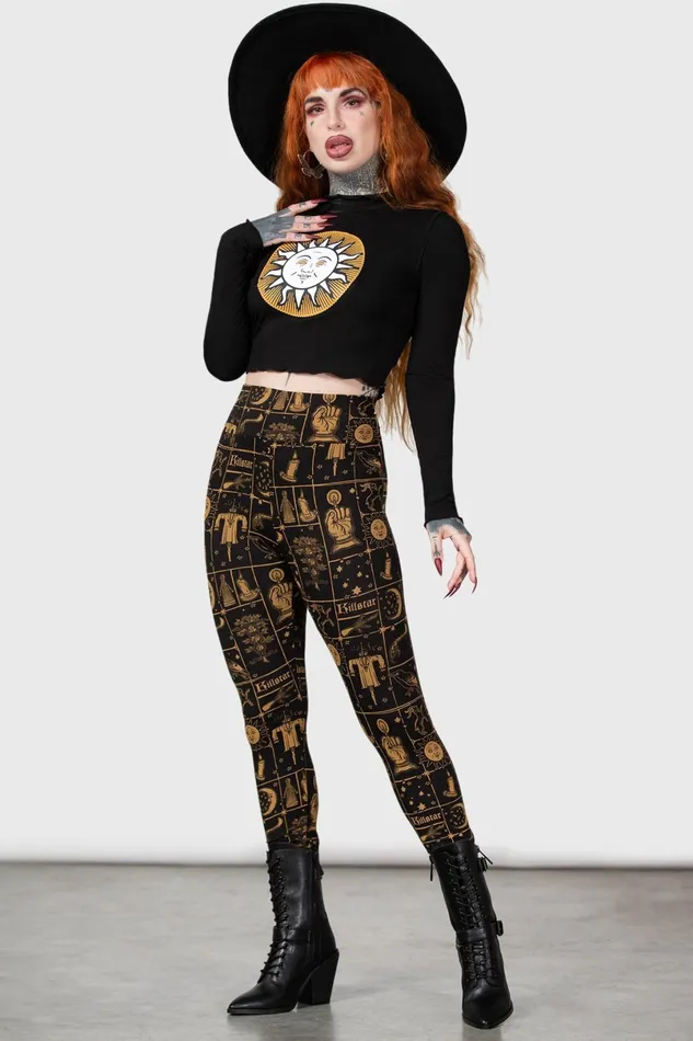Killstar Long Sleeves Women Fading Light Long Sleeve Top