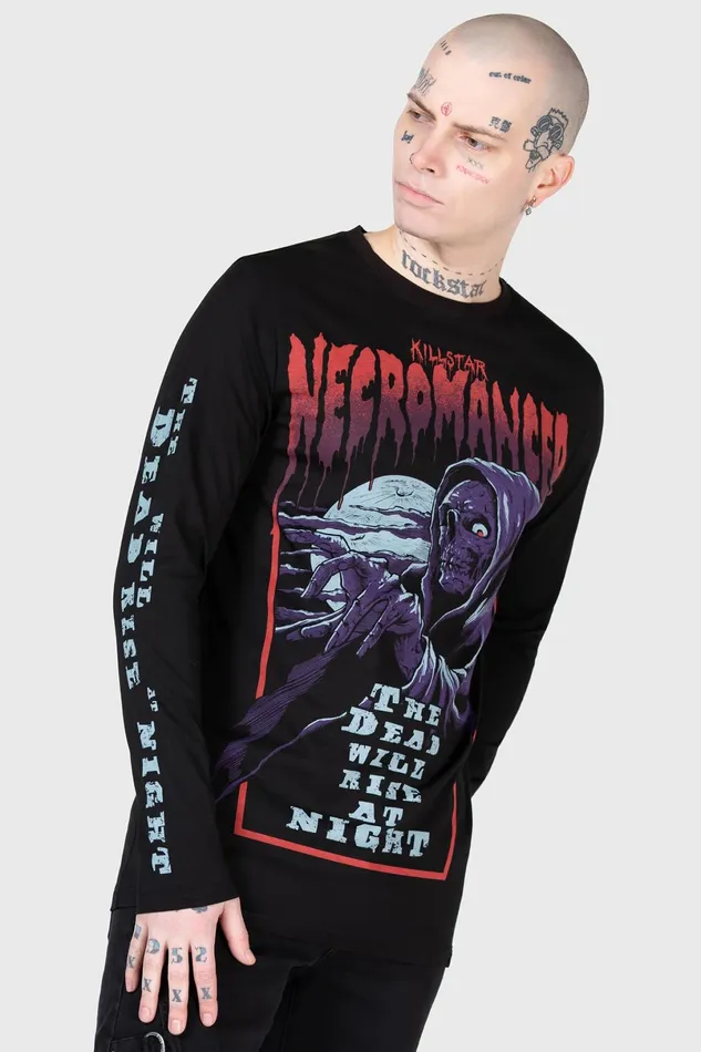 Killstar Long Sleeves Women Necromancer Long Sleeve Top