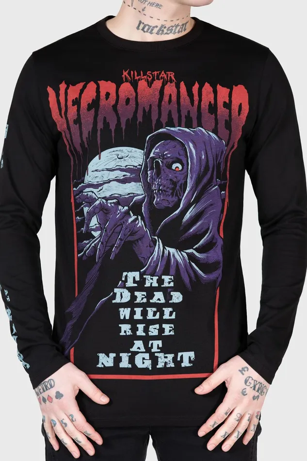 Killstar Long Sleeves Women Necromancer Long Sleeve Top