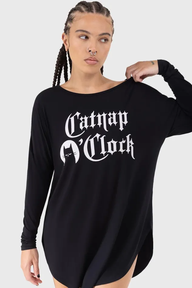 Killstar Loungewear Women Catnap Lounge Dress