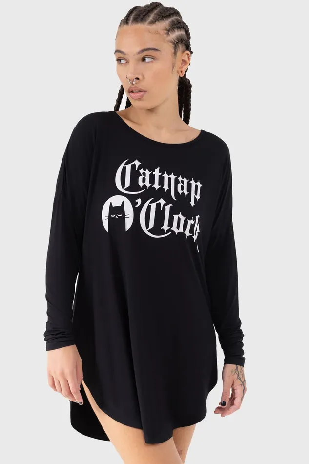 Killstar Loungewear Women Catnap Lounge Dress