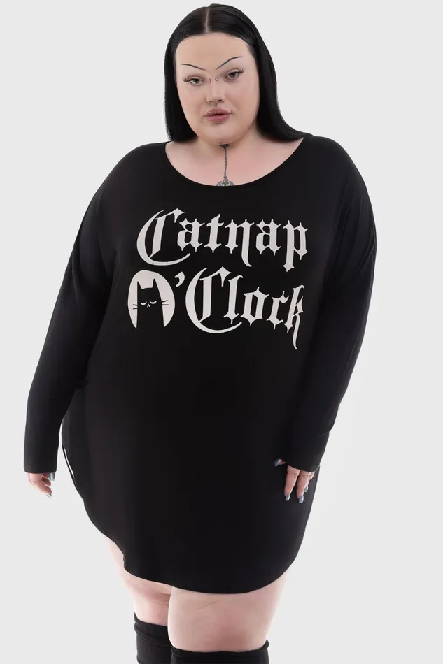 Killstar Loungewear Women Catnap Lounge Dress
