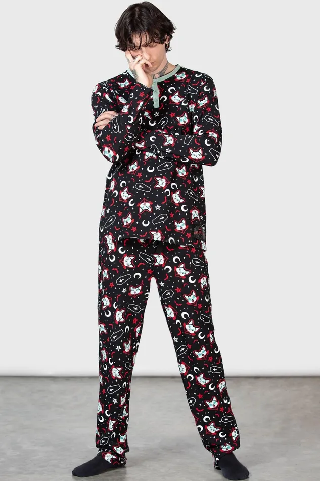 Killstar Loungewear Women Lil Vampurr Lounge Pants