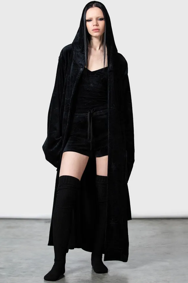 Killstar Loungewear Women Webbed Robe
