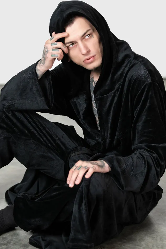 Killstar Loungewear Women Webbed Robe
