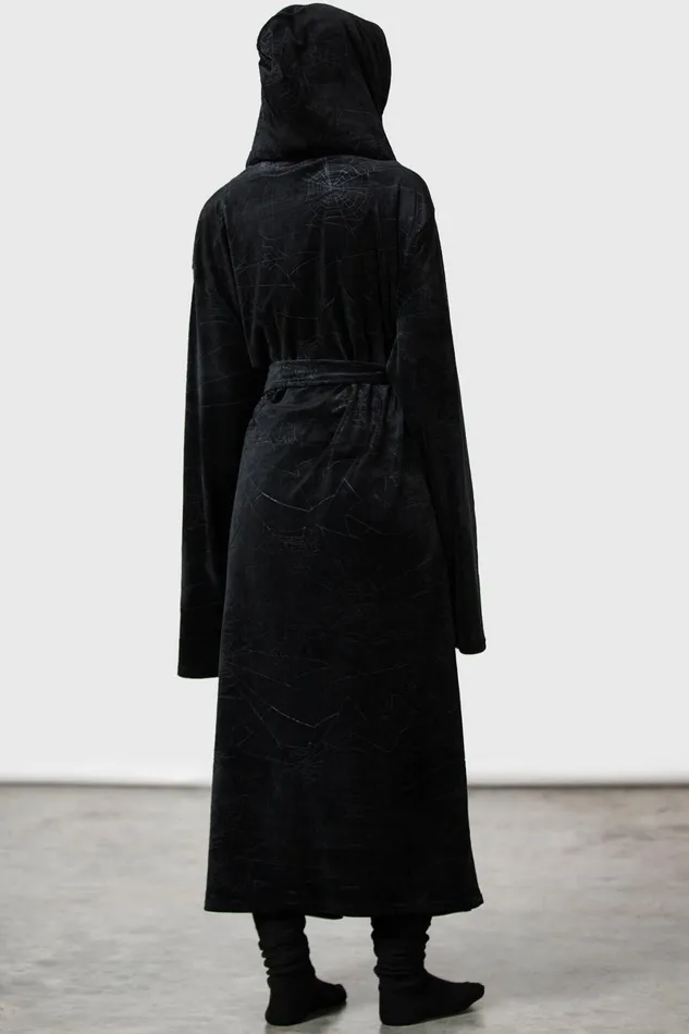 Killstar Loungewear Women Webbed Robe