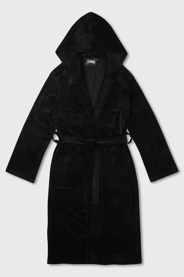 Killstar Loungewear Women Webbed Robe