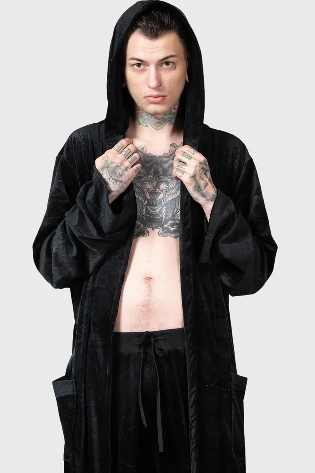 Killstar Loungewear Women Webbed Robe