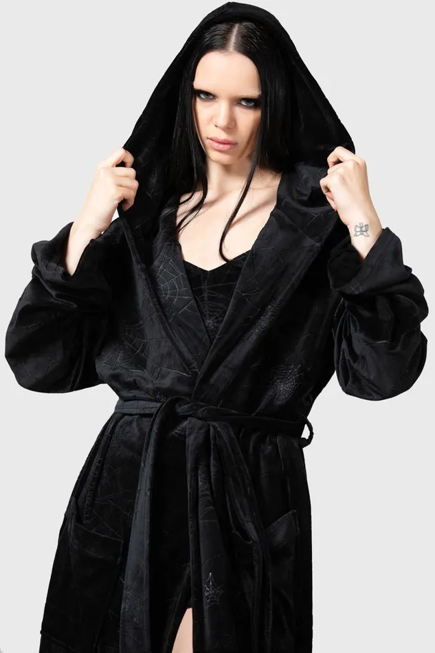 Killstar Loungewear Women Webbed Robe