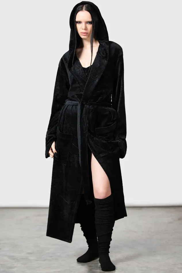 Killstar Loungewear Women Webbed Robe