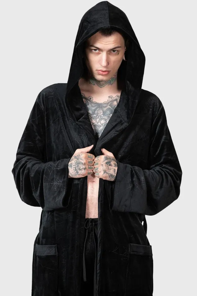 Killstar Loungewear Women Webbed Robe