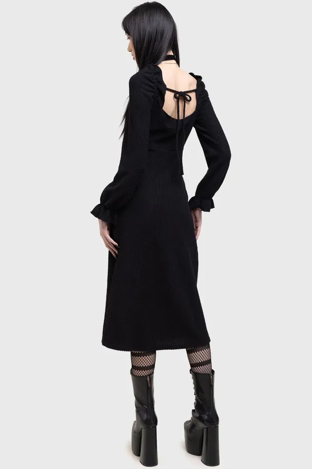Killstar Maxi Women Shadow Weave Maxi Dress