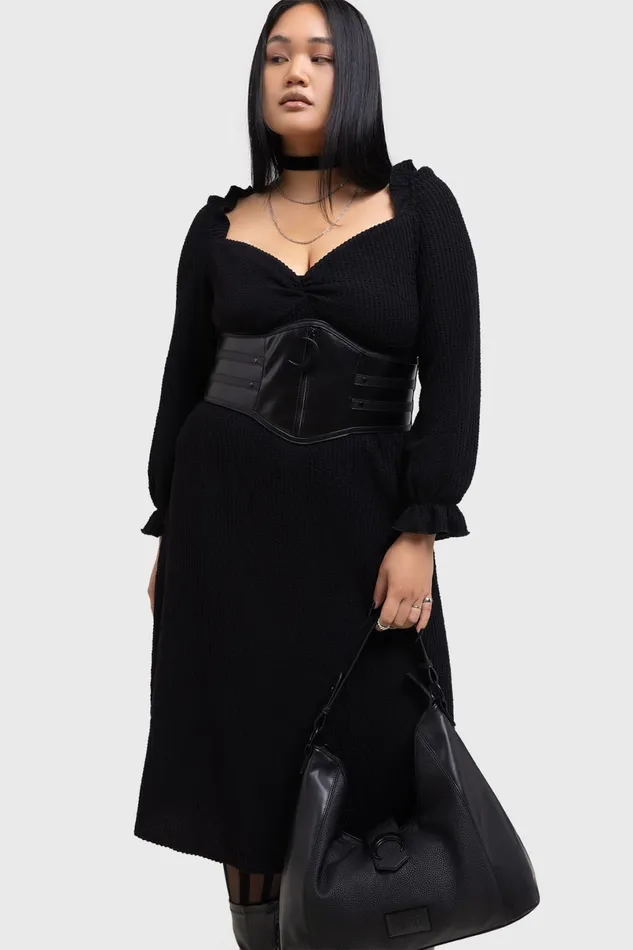 Killstar Maxi Women Shadow Weave Maxi Dress