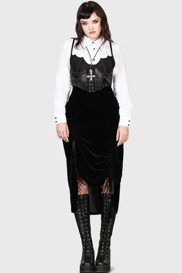 Killstar Midi Skirts Women Daldina Midi Skirt