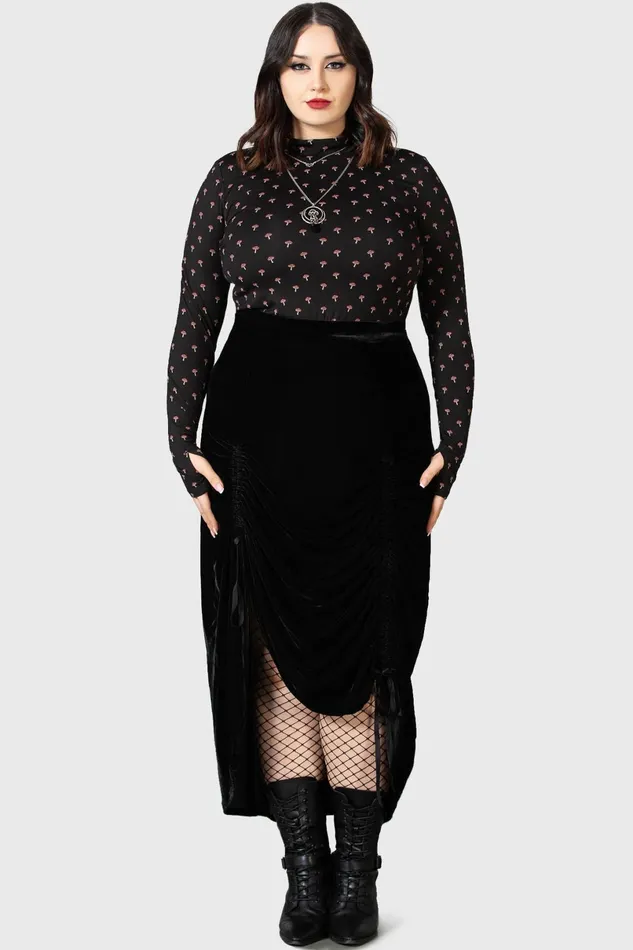 Killstar Midi Skirts Women Daldina Midi Skirt