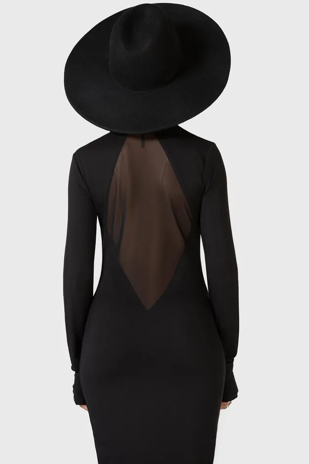 Killstar Midi Women Flash Of Presence Midi Dress