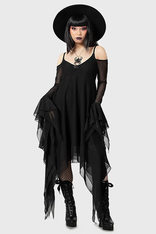 Killstar Midi Women Omen Crush Dress