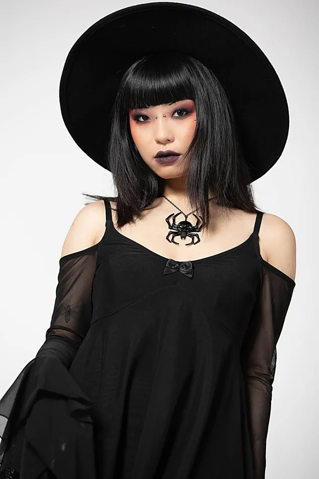 Killstar Midi Women Omen Crush Dress