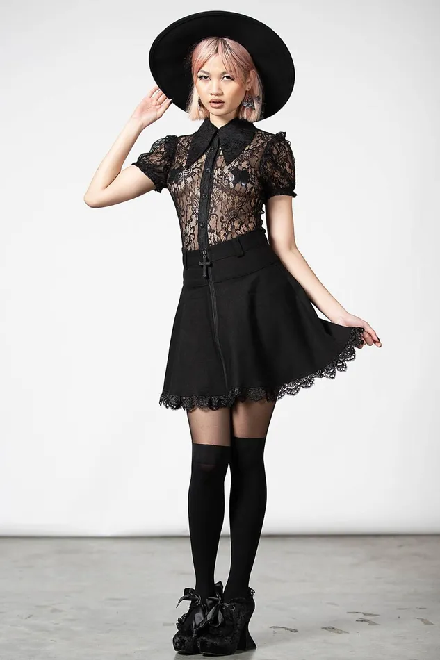 Killstar Mini Skirts Women Viktoria Mini Skirt