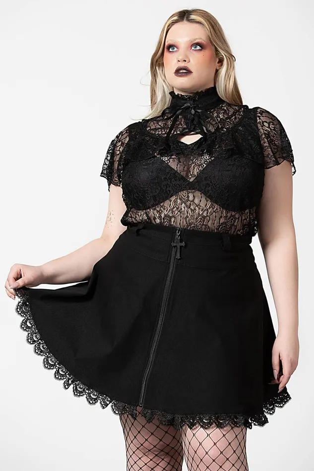 Killstar Mini Skirts Women Viktoria Mini Skirt